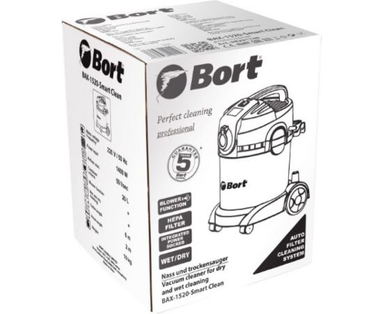 Пылесос для сухой и влажной уборки BORT BAX-1520-Smart Clean – изображение 10