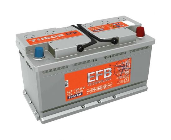 Аккумулятор TUBOR EFB 6СТ-100.0 VL 4607008886764 