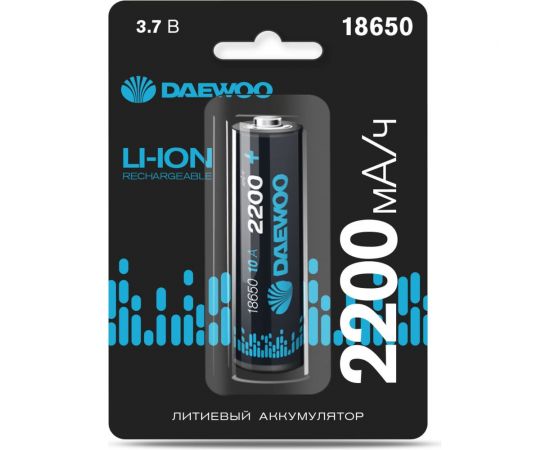 Аккумулятор DAEWOO 18650 2200мАч 10А BL-1 Li-Ion 5043329 