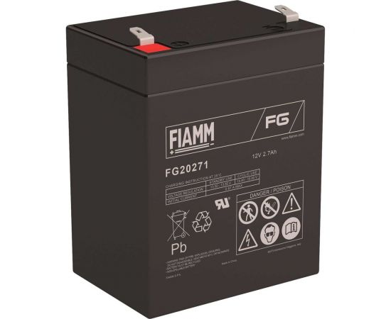 Аккумуляторная батарея 12В, 2.7 А*ч FIAMM FG20271 