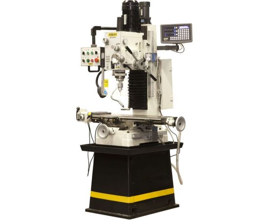 Фрезерно-сверлильный станок с УЦИ, 380В, 800х240мм Stalex BF50PF X-autofeed BF50PF 