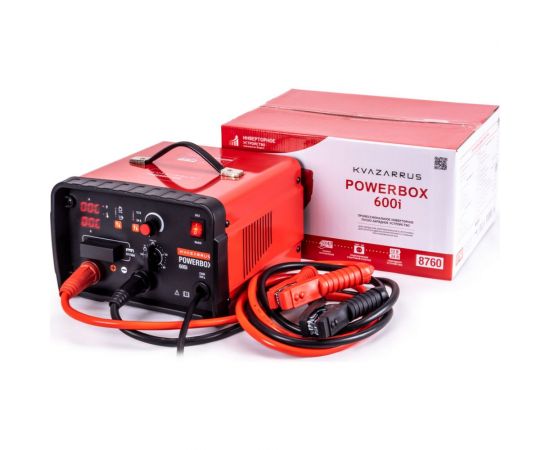 Инверторное пуско-зарядное устройство KVAZARRUS powerbox 600i, таймер, цветная коробка 8760 