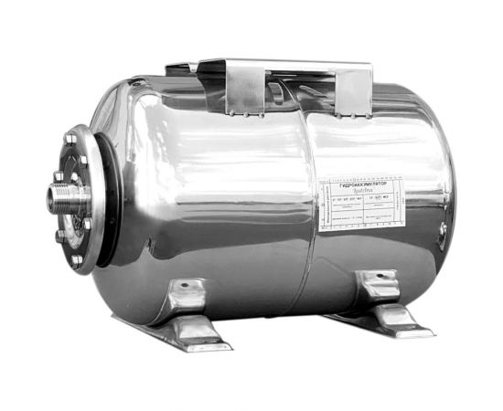 Гидроаккумулятор горизонтальный из нержавеющей стали 24 л LadAna 110108005 