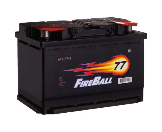 Аккумулятор FIRE BALL 6ст 77 N, 670 А CCA, 577111020 