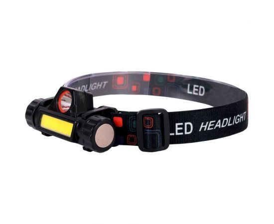 Светодиодный налобный аккумуляторный USB фонарь GLANZEN UFL-0300-101 КА-00008352 