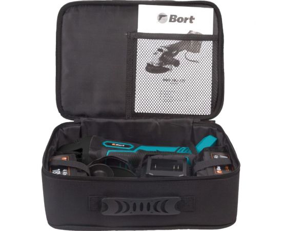 Шлифовальная угловая аккумуляторная машина BORT BWS-18Li-125 93722340 – изображение 11