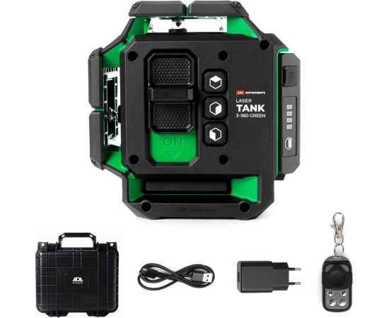 Лазерный уровень ADA LaserTANK 3-360 green basic edition А00633 – изображение 2