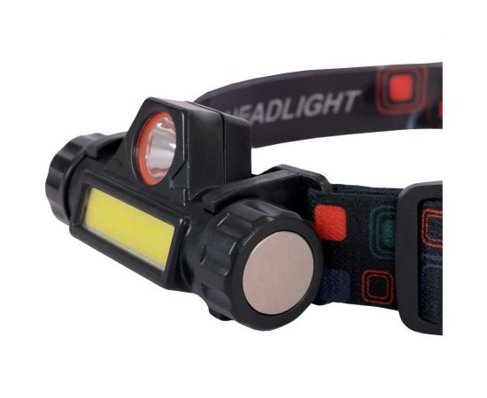 Светодиодный налобный аккумуляторный USB фонарь GLANZEN UFL-0300-101 КА-00008352 – изображение 2