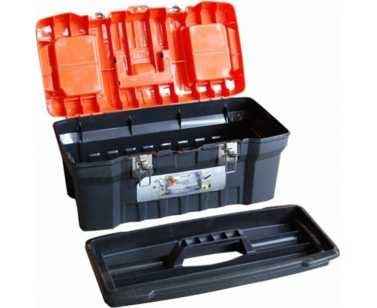 Ящик для инструмента Энкор Expert 22" черно-оранжевый 80083 – изображение 2