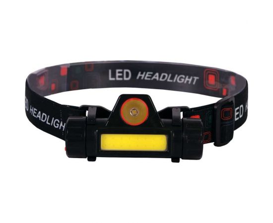 Светодиодный налобный аккумуляторный USB фонарь GLANZEN UFL-0300-101 КА-00008352 – изображение 3