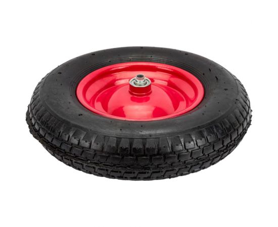 Колесо пневматическое для тачки 400-8, d-20 мм Gigant GPWW-02 – изображение 3