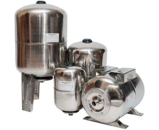 Гидроаккумулятор из нержавеющей стали 50 л, вертикальный LadAna 110108008 – изображение 5