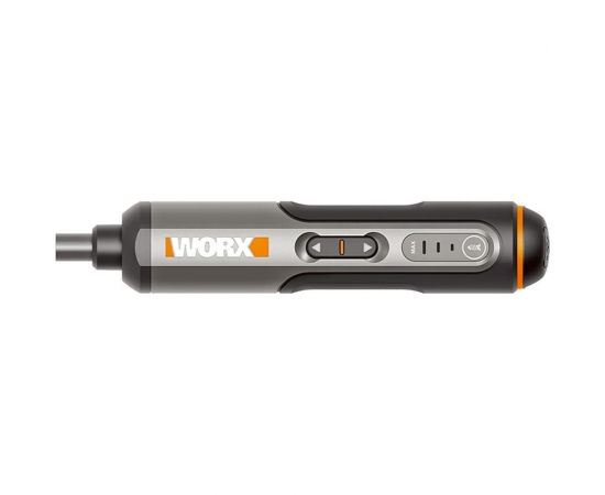 Аккумуляторная отвертка WORX 4В, 5Нм, 1,5Ач, набор оснастки WX240 – изображение 5