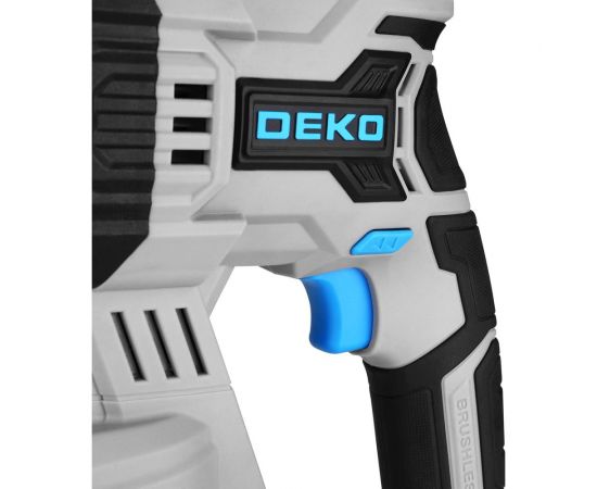 Аккумуляторный перфоратор DEKO DKCH20FU-Li в кейсе + оснастка 5 шт., 20 В, 2x5.0Ач 063-4419 – изображение 6