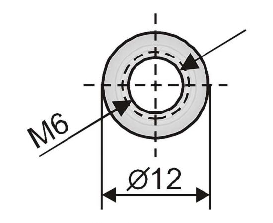 Тяговый аккумулятор WBR 12 В, 36 Ач EVX36-12G WBR – изображение 6