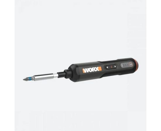 Аккумуляторная отвертка WORX 4В, 5Нм, 1,5Ач, набор оснастки WX240 – изображение 7