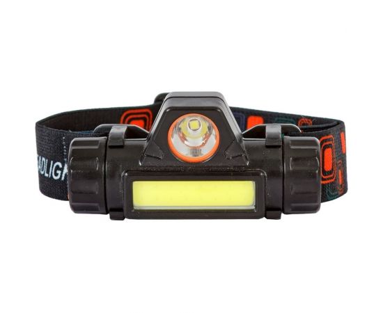 Светодиодный налобный аккумуляторный USB фонарь GLANZEN UFL-0300-101 КА-00008352 – изображение 7