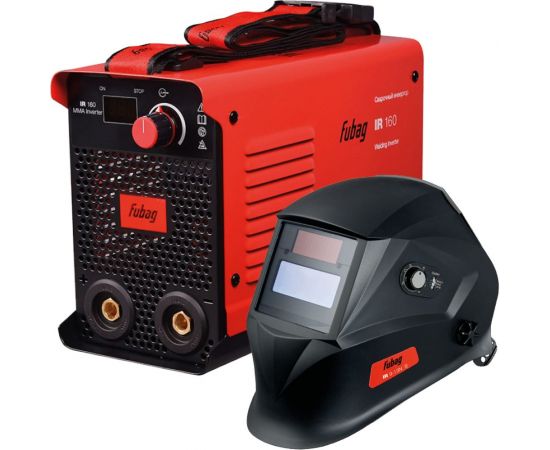 Сварочный инвертор FUBAG IR 160 (160а) + набор из 3 предметов: маска+краги сварщика+электроды 41326_vset – изображение 8