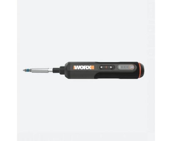 Аккумуляторная отвертка WORX 4В, 5Нм, 1,5Ач, набор оснастки WX240 – изображение 8