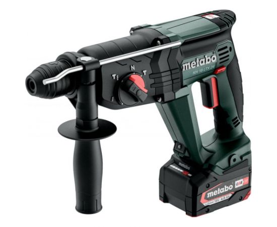 Аккумуляторный перфоратор Metabo KH 18 LTX 241x4,0Ач+ЗУ ASC55 T0523 