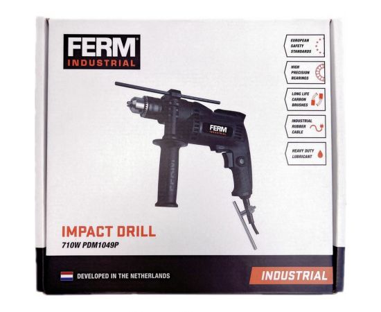 Ударная дрель FERM PDM1049P – изображение 12