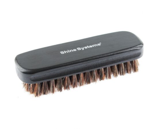 Щетка для чистки кожи с натуральной щетиной Shine systems Leather Brush SS783 – изображение 2