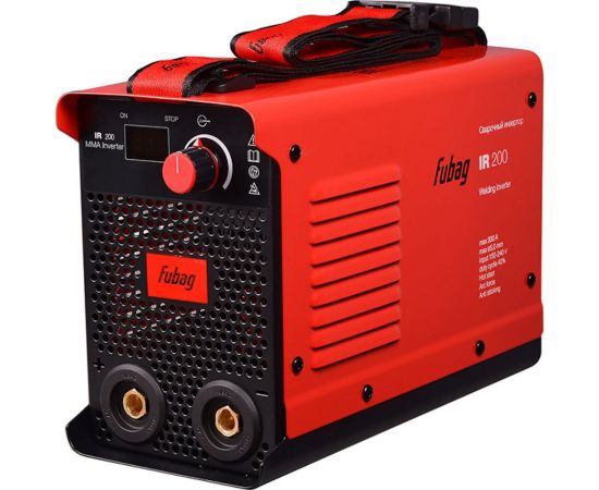 Сварочный инвертор FUBAG IR 200 (200а) + набор из 3 предметов: маска+краги сварщика+электроды 41329_vset – изображение 2