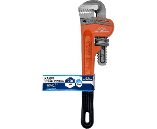 Трубный ключ Стиллсона vertextools 200мм 2012-200 – изображение 2