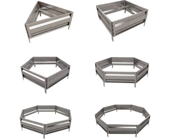 Сборная клумба Delta-Park KM50Zn 3005009 – изображение 3