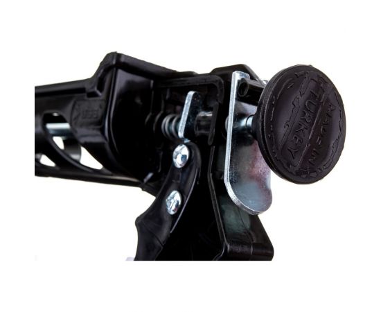 Пистолет для герметика SGS 279, пластиковый корпус, черный 279SGS – изображение 4