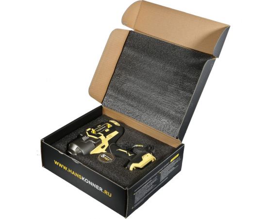 Аккумуляторный ударный гайковерт Hanskonner 1BatterySystem HCD18100S – изображение 9