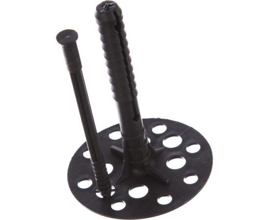 Дюбель для утеплителя с пластмассовым гвоздем Стройбат 10х80 50 шт. 2524020 / 259090 