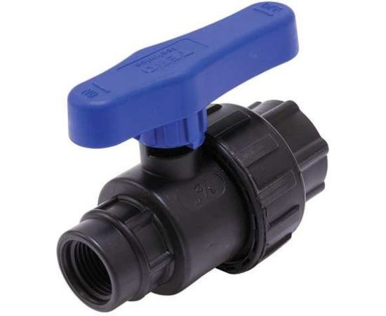 Разъемный шаровой кран ПНД TEBO CN-TB вн./вн. 1/2" 017032001 