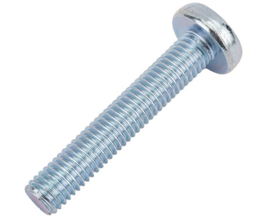 Винт ZAMETAL М8х45 полукруг. гол., DIN 7985, оц., 200 шт ZA513168 