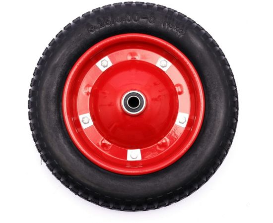 Колесо полиуретановое без камеры 13x3.00-8, 16/90 мм для тачки ENIFIELD 13X3.00-8 16/90мм 