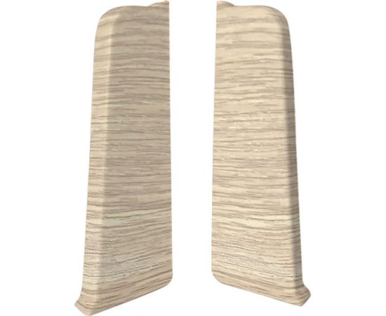 Заглушка для плинтуса Волшебная палочка Home ПВХ, 70 мм, в упаковке пара, 2 шт., 7013 УТ000075220 