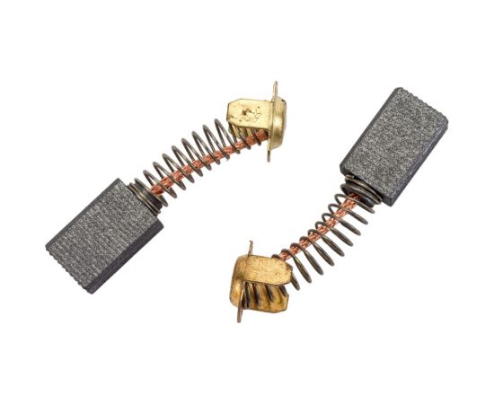 Комплект угольных щеток для электроинструмента Hitachi (пружина, пятак-уши), 7x11x17 мм, 2 шт COFRA SDH-34642 