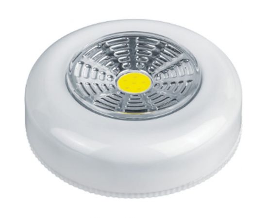 Светильник Navigator NPT-PL01-3AAA пластик, пушлайт, 1COB, LEDx1Вт, 1 режим 14085 