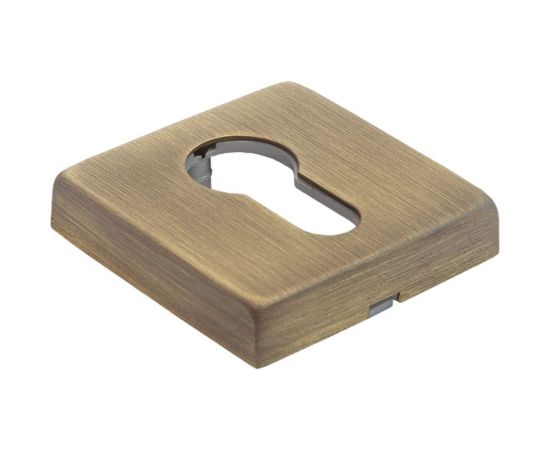 Накладка на ключевой цилиндр MORELLI LUX-KH-SQ CAFFE, цвет кофе 9012321 