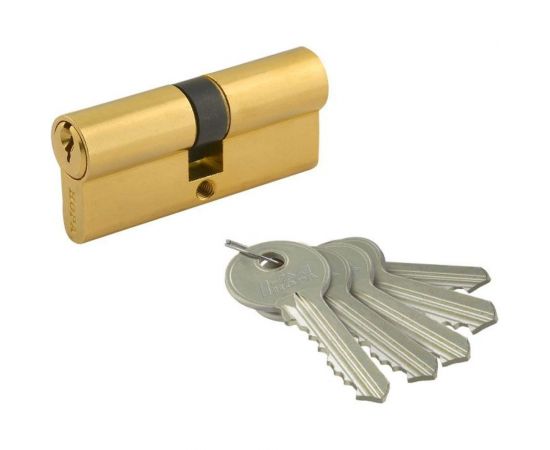 Цилиндровый механизм НОРА-М STD AL Л-70 35-35 золото 15274 