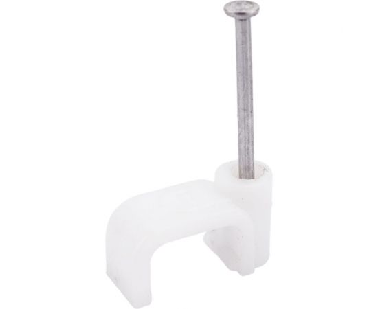 Скоба для электрокабеля Стройбат 8 плоск. 50 шт. 014901 