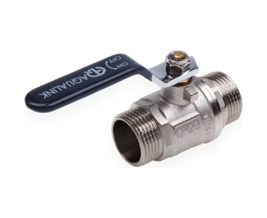 Шаровой кран AQUALINK нар-нар 1/2 ручка 2427 – изображение 2