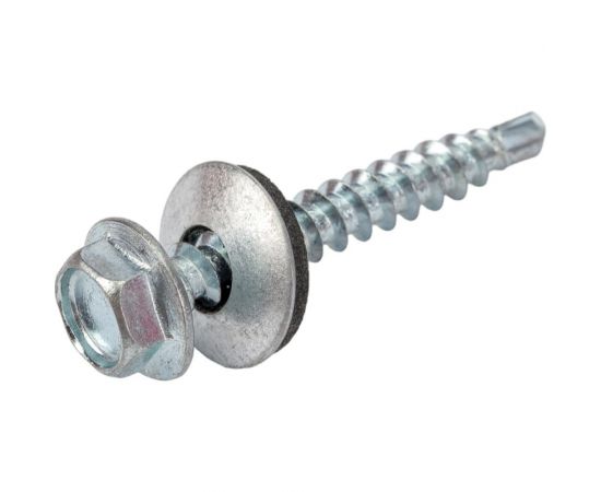 Кровельные саморезы с буром Стройбат оц., 4,8x35 250 шт. 287490 – изображение 2