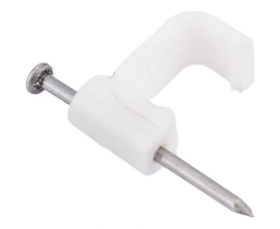 Скоба для электрокабеля Стройбат 8 плоск. 50 шт. 014901 – изображение 2