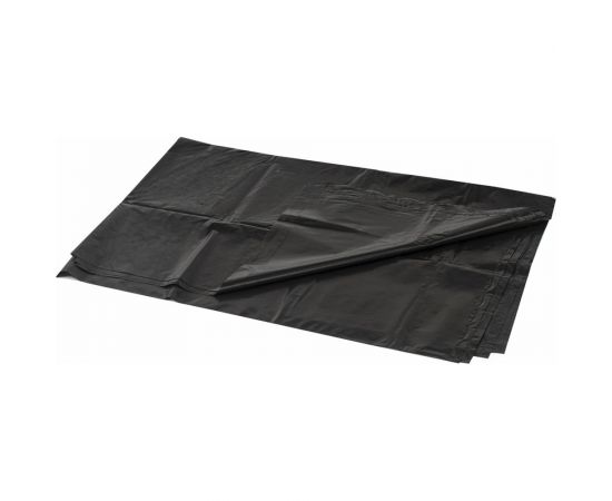 Мешки в пачке для мусора особо прочные 160 л, черные, 5 шт, ПВД, 50 мкм, 90x120 см ОФИСМАГ 601392 – изображение 3