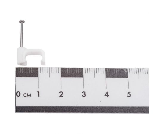 Скоба для электрокабеля Стройбат 8 плоск. 50 шт. 014901 – изображение 3