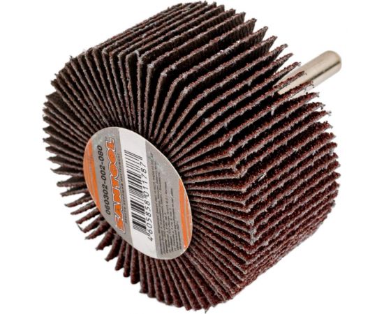 Круг лепестковый по металлу для дрели 60x30x6 мм, P80 SANTOOL 060302-002-080 – изображение 3