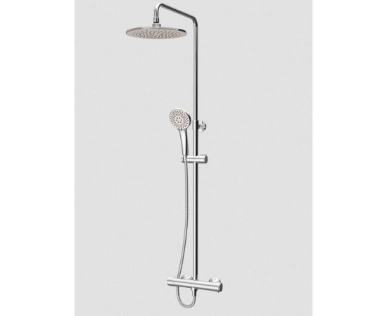 Душевая система, набор AM.PM Like: смеситель для душа, термостат, верхний душ d 250 мм F0780464 – изображение 4