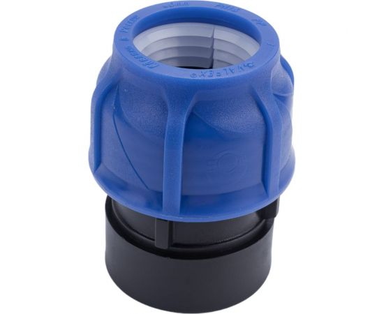 Компрессионная соединительная муфта VALFEX ПНД, с внутренней резьбой, 40x1 1/2"" 121001240112 – изображение 4