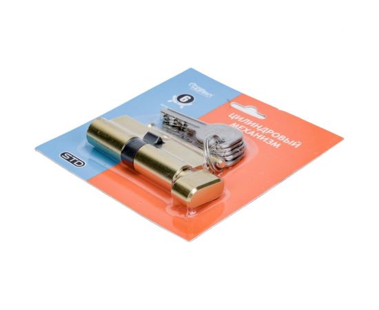 Цилиндровый механизм НОРА-М STD AL ЛВ-70 35-35 золото 15413 – изображение 4